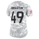 Limited Arctic Camo Women's Alex Singleton Denver Broncos 2024 Salute to Service Jersey