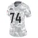 Limited Arctic Camo Women's Ben Powers Denver Broncos 2024 Salute to Service Jersey