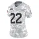 Limited Arctic Camo Women's Brandon Jones Denver Broncos 2024 Salute to Service Jersey