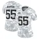 Limited Arctic Camo Women's Cody Barton Denver Broncos 2024 Salute to Service Jersey