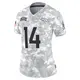 Limited Arctic Camo Women's Courtland Sutton Denver Broncos 2024 Salute to Service Jersey