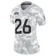 Limited Arctic Camo Women's Devon Key Denver Broncos 2024 Salute to Service Jersey