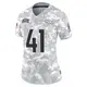 Limited Arctic Camo Women's Drew Sanders Denver Broncos 2024 Salute to Service Jersey