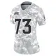 Limited Arctic Camo Women's Frank Crum Denver Broncos 2024 Salute to Service Jersey