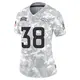 Limited Arctic Camo Women's Jaleel McLaughlin Denver Broncos 2024 Salute to Service Jersey