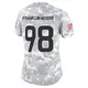 Limited Arctic Camo Women's John Franklin-Myers Denver Broncos 2024 Salute to Service Jersey