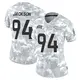 Limited Arctic Camo Women's Jordan Jackson Denver Broncos 2024 Salute to Service Jersey