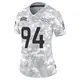 Limited Arctic Camo Women's Jordan Jackson Denver Broncos 2024 Salute to Service Jersey