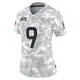 Limited Arctic Camo Women's Kendall Hinton Denver Broncos 2024 Salute to Service Jersey