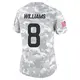 Limited Arctic Camo Women's K'Waun Williams Denver Broncos 2024 Salute to Service Jersey