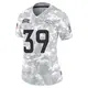 Limited Arctic Camo Women's Levi Wallace Denver Broncos 2024 Salute to Service Jersey