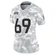 Limited Arctic Camo Women's Mike McGlinchey Denver Broncos 2024 Salute to Service Jersey