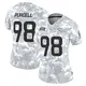 Limited Arctic Camo Women's Mike Purcell Denver Broncos 2024 Salute to Service Jersey