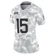 Limited Arctic Camo Women's Nik Bonitto Denver Broncos 2024 Salute to Service Jersey