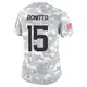 Limited Arctic Camo Women's Nik Bonitto Denver Broncos 2024 Salute to Service Jersey