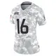 Limited Arctic Camo Women's Troy Franklin Denver Broncos 2024 Salute to Service Jersey