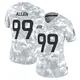 Limited Arctic Camo Women's Zach Allen Denver Broncos 2024 Salute to Service Jersey