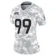 Limited Arctic Camo Women's Zach Allen Denver Broncos 2024 Salute to Service Jersey