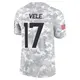 Limited Arctic Camo Youth Devaughn Vele Denver Broncos 2024 Salute to Service Jersey