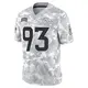 Limited Arctic Camo Youth D.J. Jones Denver Broncos 2024 Salute to Service Jersey