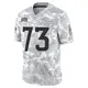 Limited Arctic Camo Youth Frank Crum Denver Broncos 2024 Salute to Service Jersey