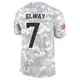 Limited Arctic Camo Youth John Elway Denver Broncos 2024 Salute to Service Jersey