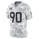 Limited Arctic Camo Youth Jordan Miller Denver Broncos 2024 Salute to Service Jersey