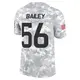 Limited Arctic Camo Youth Levelle Bailey Denver Broncos 2024 Salute to Service Jersey