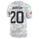 Limited Arctic Camo Youth Michael Burton Denver Broncos 2024 Salute to Service Jersey