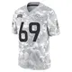 Limited Arctic Camo Youth Mike McGlinchey Denver Broncos 2024 Salute to Service Jersey