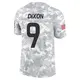 Limited Arctic Camo Youth Riley Dixon Denver Broncos 2024 Salute to Service Jersey