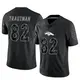 Limited Black Men's Adam Trautman Denver Broncos Reflective Jersey