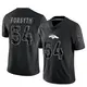 Limited Black Men's Alex Forsyth Denver Broncos Reflective Jersey