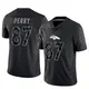 Limited Black Men's A.T. Perry Denver Broncos Reflective Jersey