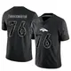 Limited Black Men's Calvin Throckmorton Denver Broncos Reflective Jersey