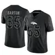 Limited Black Men's Cody Barton Denver Broncos Reflective Jersey