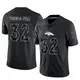 Limited Black Men's Delarrin Turner-Yell Denver Broncos Reflective Jersey