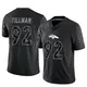 Limited Black Men's Dondrea Tillman Denver Broncos Reflective Jersey