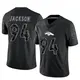 Limited Black Men's Jordan Jackson Denver Broncos Reflective Jersey