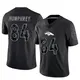 Limited Black Men's Lil'Jordan Humphrey Denver Broncos Reflective Jersey