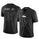 Limited Black Men's Marvin Mims Jr. Denver Broncos Reflective Jersey