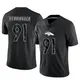 Limited Black Men's Matt Henningsen Denver Broncos Reflective Jersey