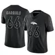 Limited Black Men's Nick Gargiulo Denver Broncos Reflective Jersey