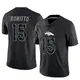 Limited Black Men's Nik Bonitto Denver Broncos Reflective Jersey