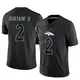 Limited Black Men's Pat Surtain II Denver Broncos Reflective Jersey