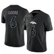 Limited Black Men's P.J. Locke Denver Broncos Reflective Jersey