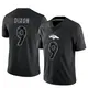 Limited Black Men's Riley Dixon Denver Broncos Reflective Jersey