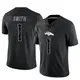 Limited Black Men's Tremon Smith Denver Broncos Reflective Jersey