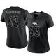 Limited Black Women's Alex Palczewski Denver Broncos Reflective Jersey