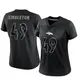 Limited Black Women's Alex Singleton Denver Broncos Reflective Jersey